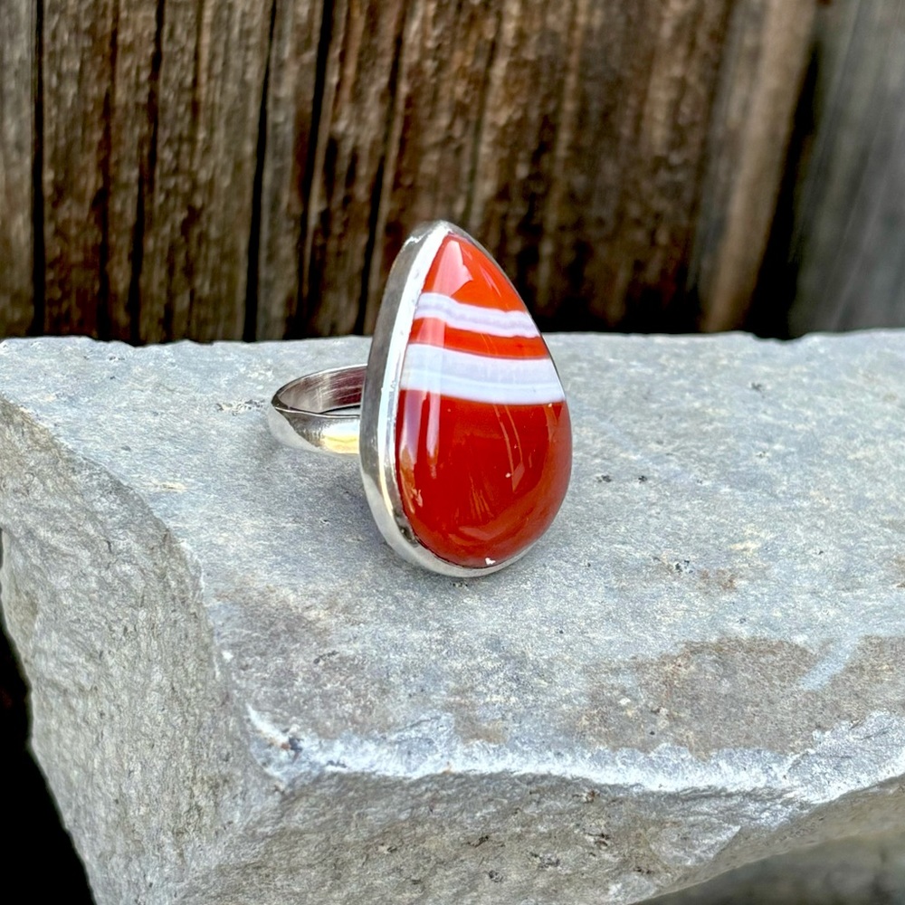 Botswana Agate Ring - Picture 7 of 12